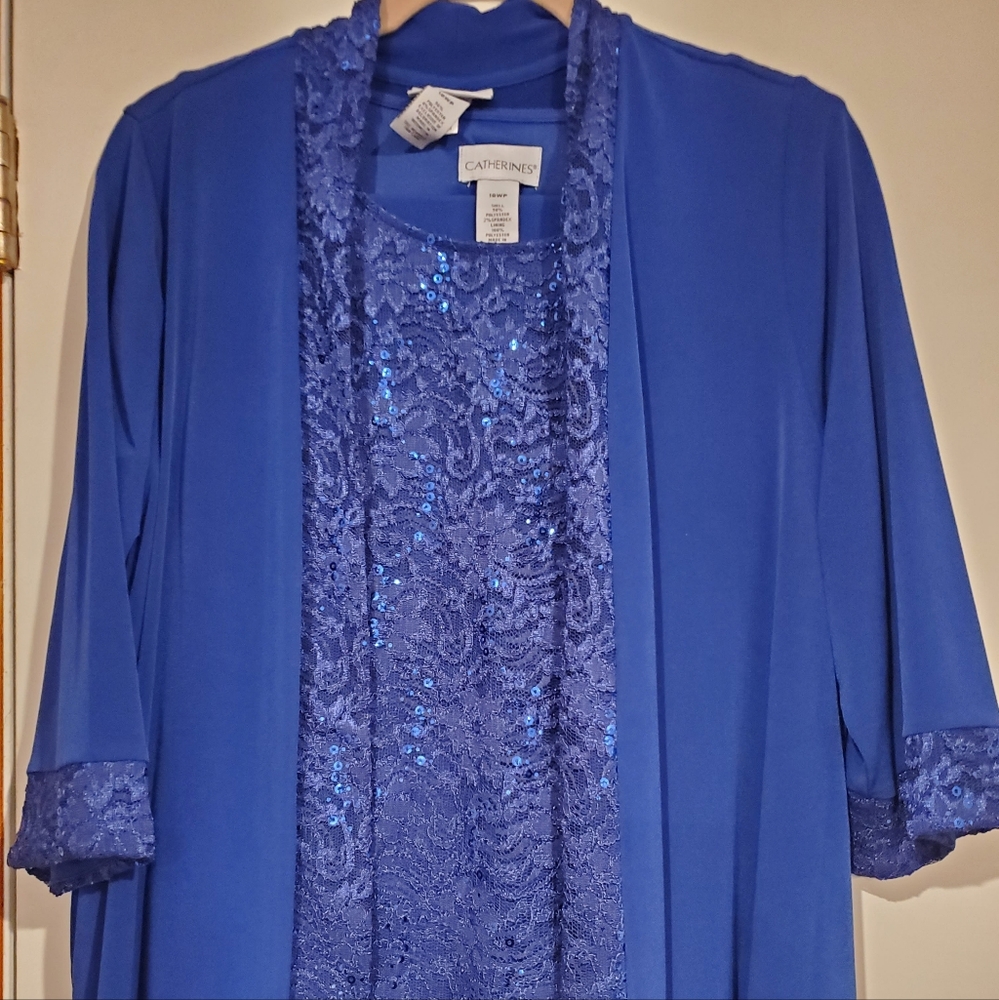 Catharines three piece formal pantsuit 18WP